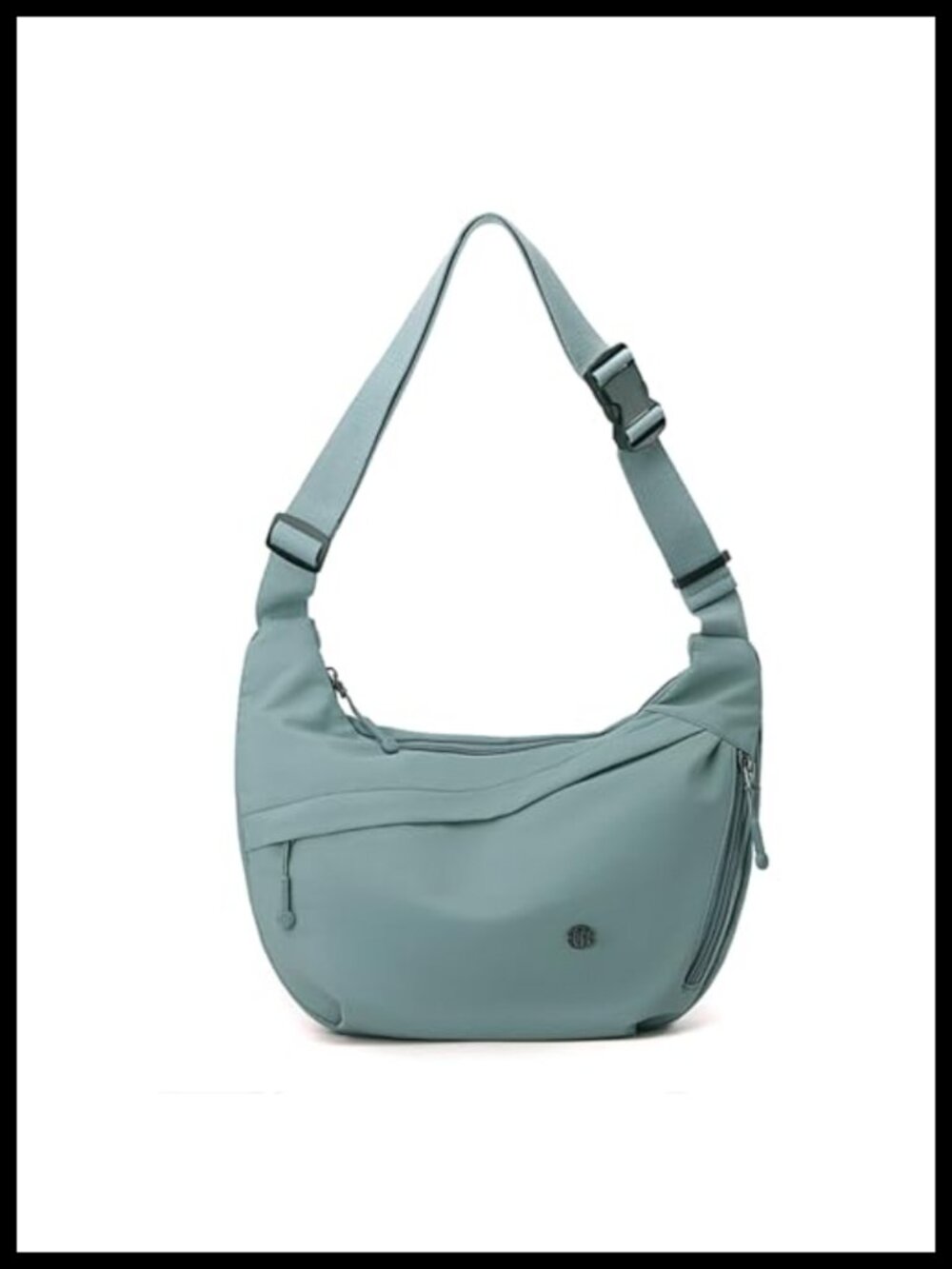 Nylon Crescent Crossbody Bag Women Casual Lightweight Shoulder Tote Travel
